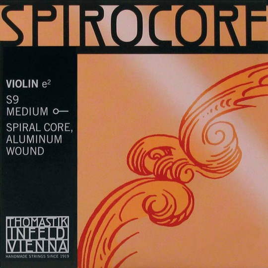 THOMASTIK Spirocore Violín Cuerda-Mi Alu, medio 