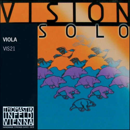 THOMASTIK Vision SOLO cuerda A Viola, medium 
