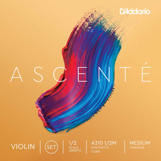 D'Addario Ascenté Violin juego 1/2 Violín 