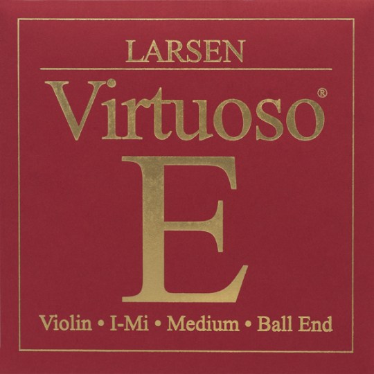 Larsen Virtuoso Violín Cuerda-Mi Stahl Bola fuerte