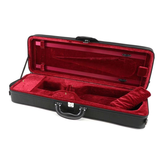 Winter Compact Estuche forma de maleta 4/4 negro / rojo
