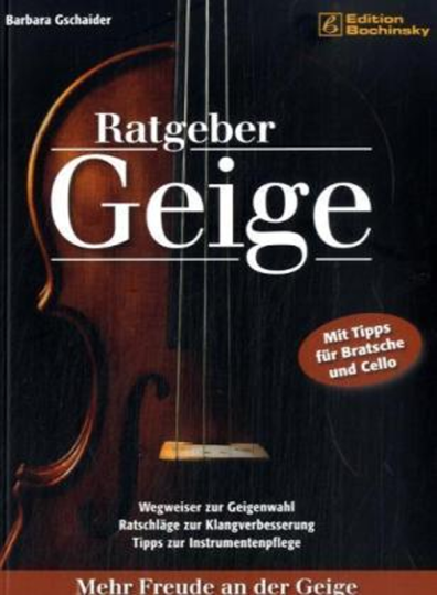 Ratgeber Geige - Edition Bochinsky 