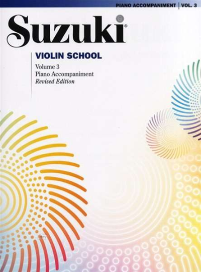 Suzuki Violin Schule Klavierbegleitung Band 3 