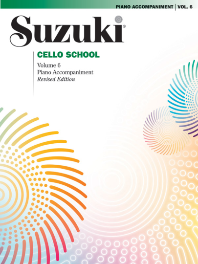 Suzuki Cello Schule Klavierbegleitung Band 6 