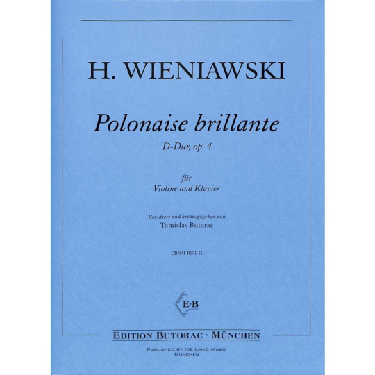 H. Wieniawski, Polonaise brillante 1, D-Dur, op. 4 