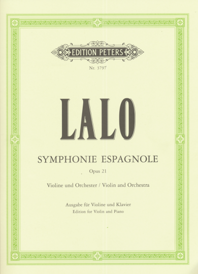 Lalo, Symphonie Espagnole, Opus 21 