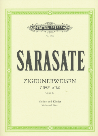 Sarasate, Zigeunerweisen, Opus 20 