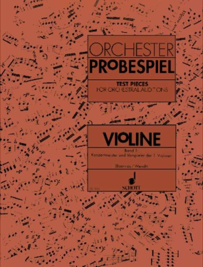 Orchester-Probespiel Violine - Band 1 