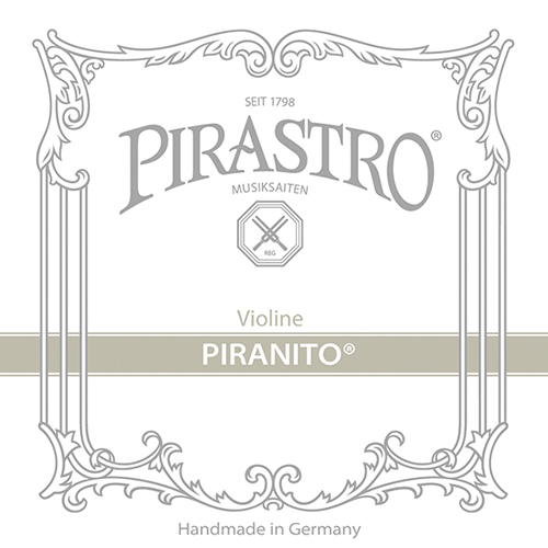 PIRASTRO Piranito Violín Cuerda-Mi 3/4-1/2 